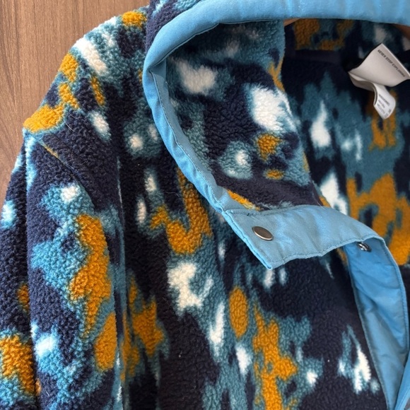 North Face Fleece Pullover Men's XXL Multicolor Carbondale Quarter Snap Hoodie - Picture 4 of 14